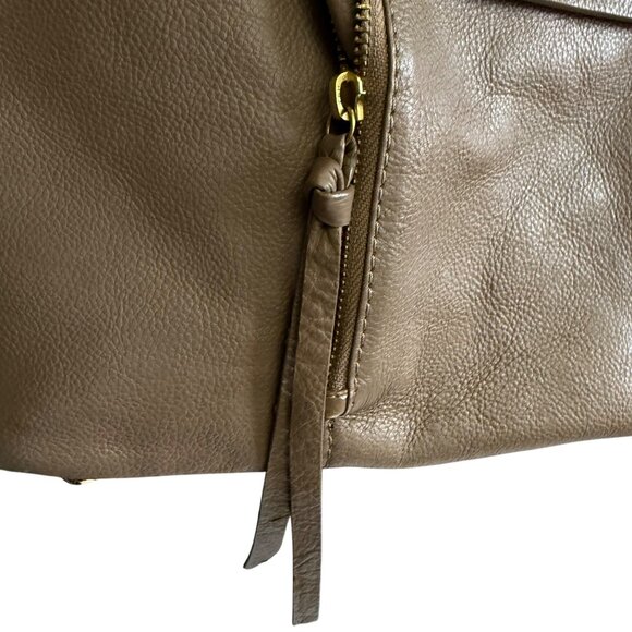 Kooba Leather Tote Bag With Dual Handles & Gold Hardware - Picture 8 of 11